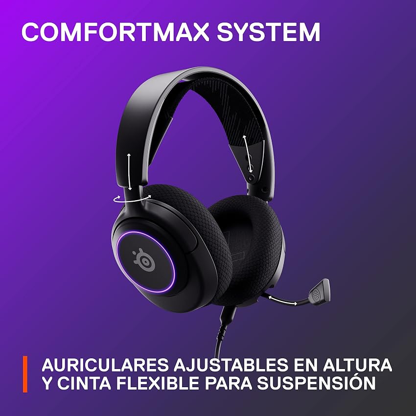Thumbnail 6 de SteelSeries Arctis Nova 3 🎧 Controladores Hi-Fi y Audio 360°