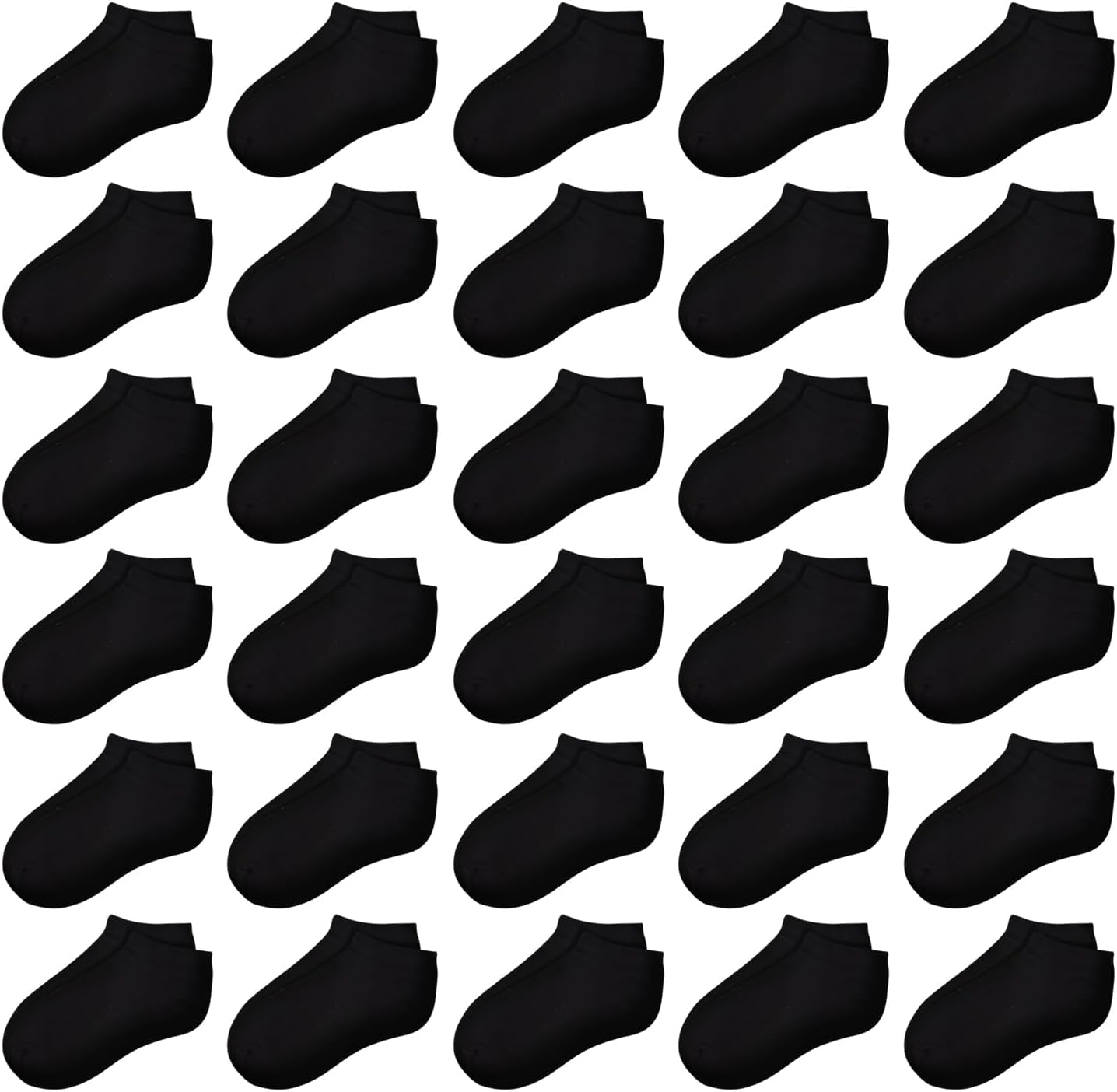 GENTABY Kids Trainer Socks 30 pairs