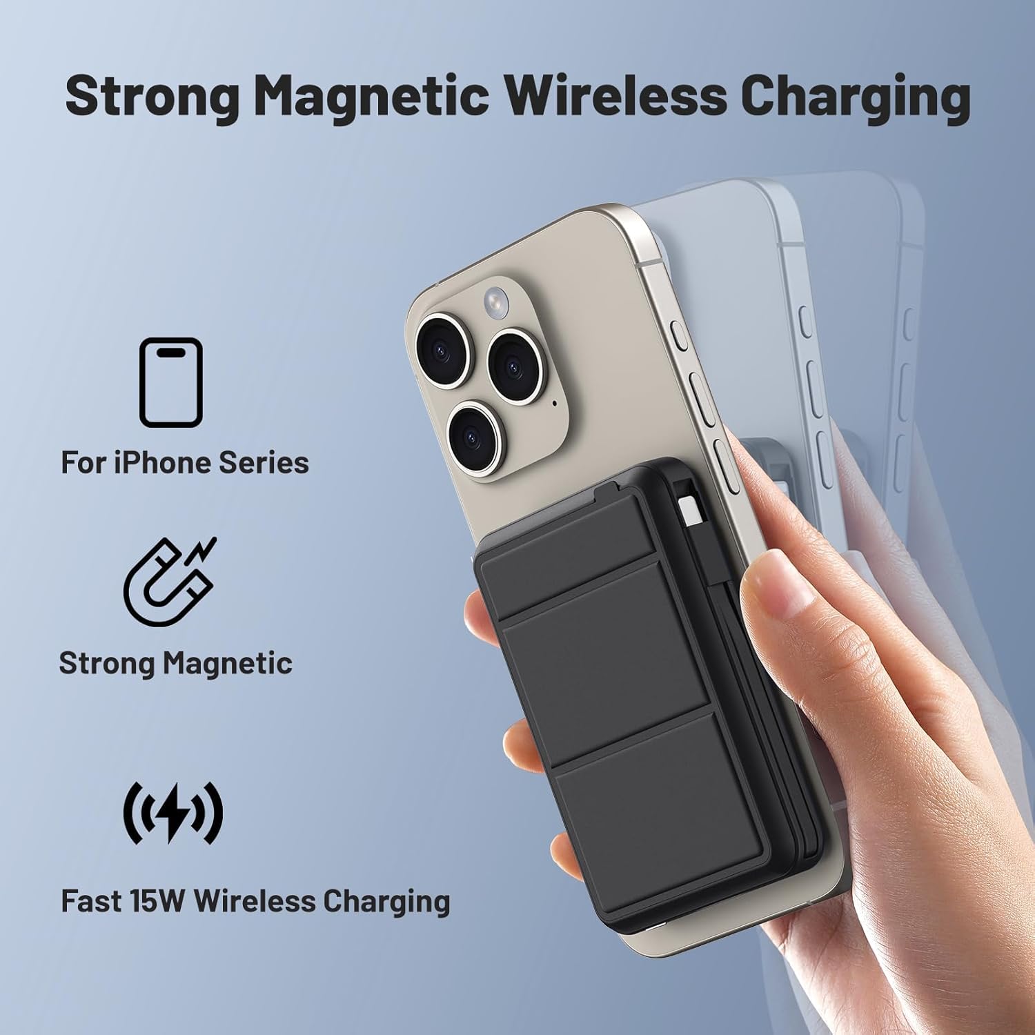 Thumbnail 1 de Azmuth Power Bank 10000mAh magnetico