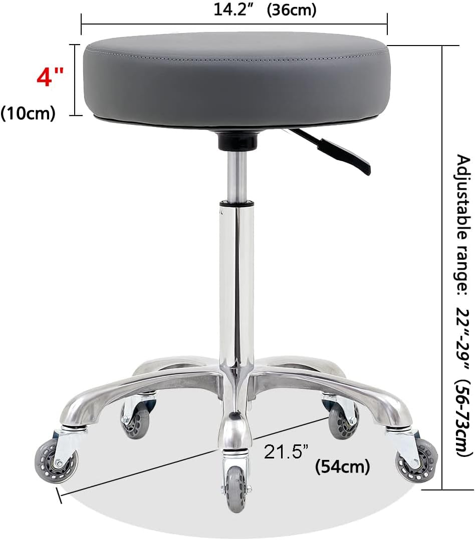 Thumbnail 5 de Ainilaily Rolling Stool 400 lbs