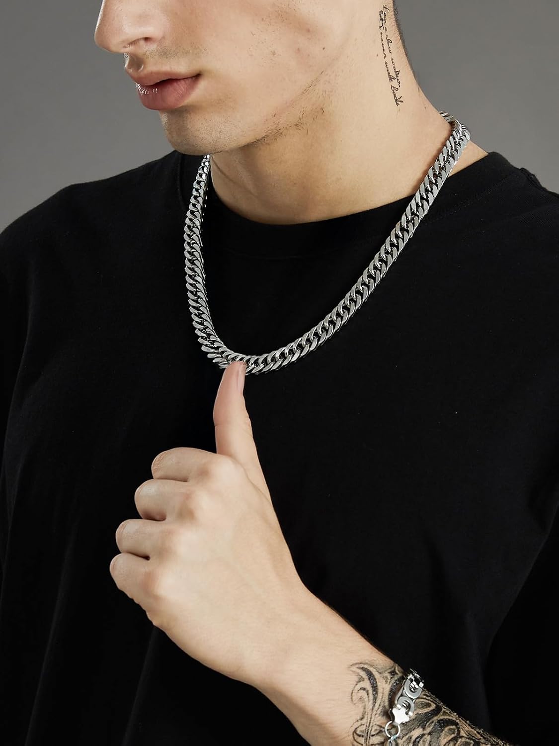 Thumbnail 4 de ChainsHouse Chaine Collier Homme 46 cm