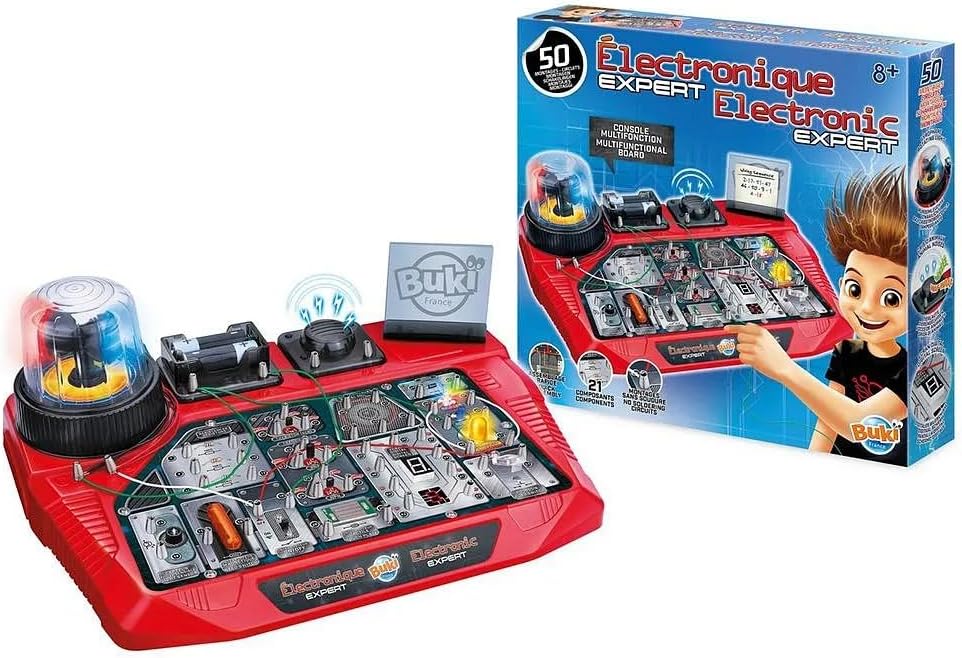 Detalle de Buki France 7160 Expert Electronics – zestaw elektroniczny, ponad 50 układów