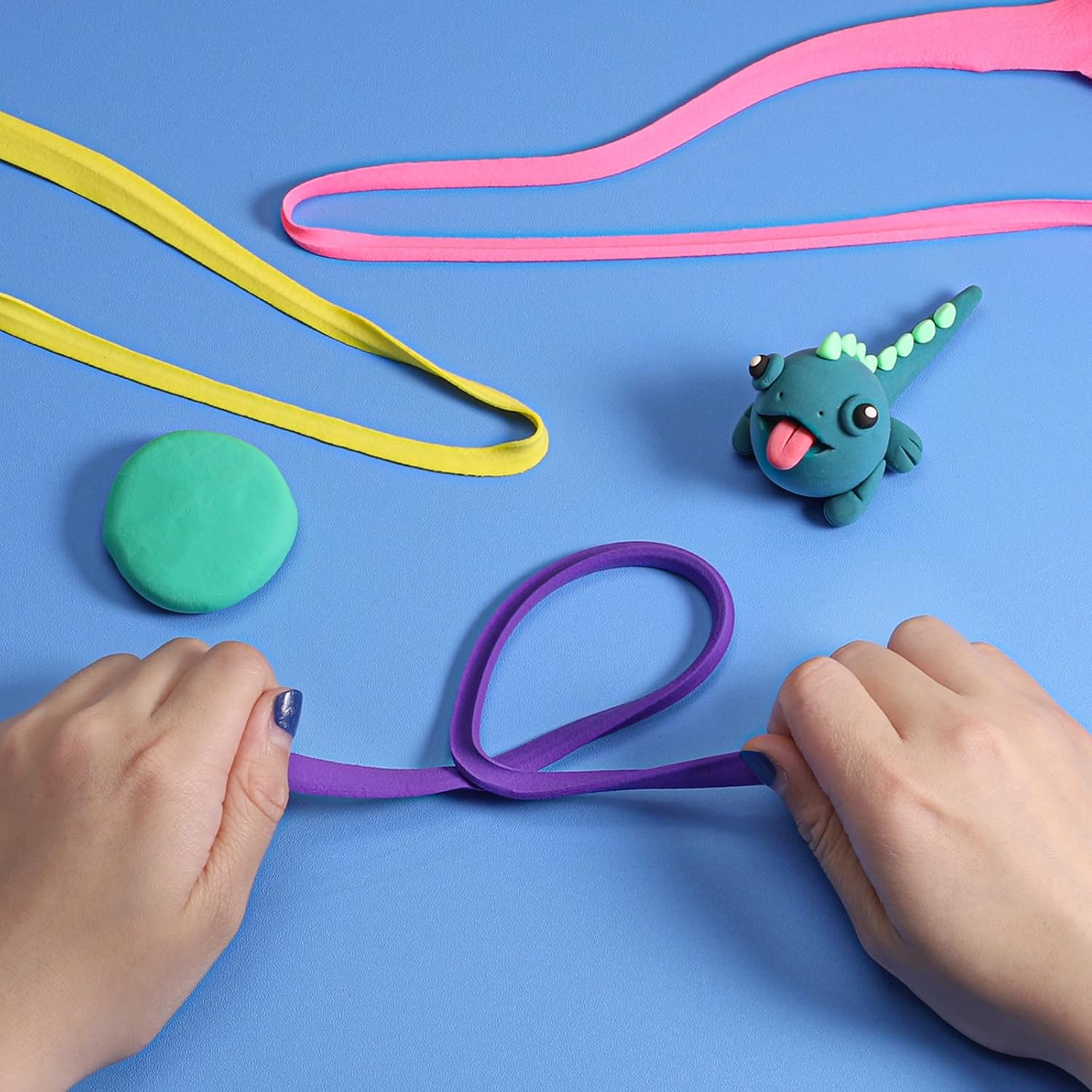 Thumbnail 1 de YILAIDA Air Dry Clay 50‑colour modelling set 🎨