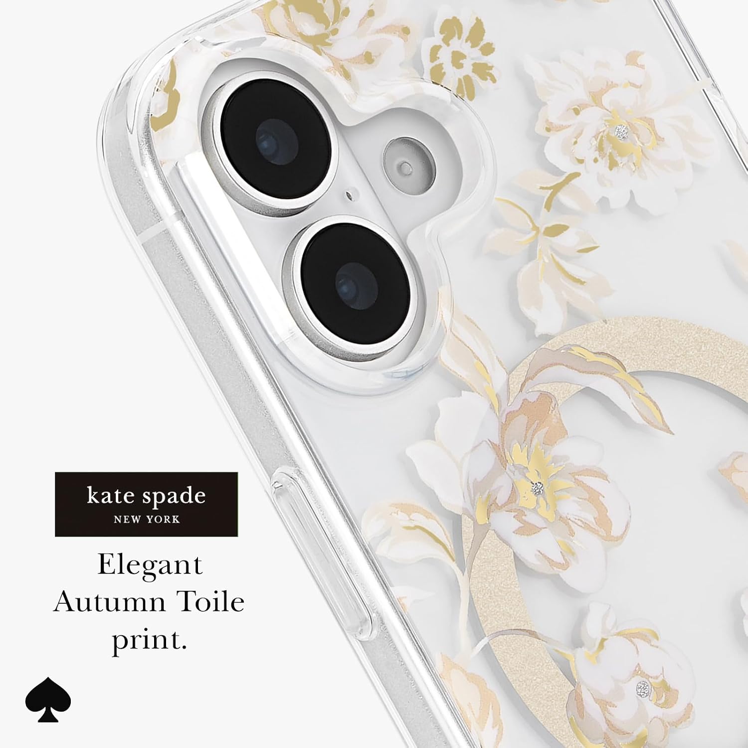 Detalle de Kate Spade New York iPhone 17 Case MagSafe 🍏