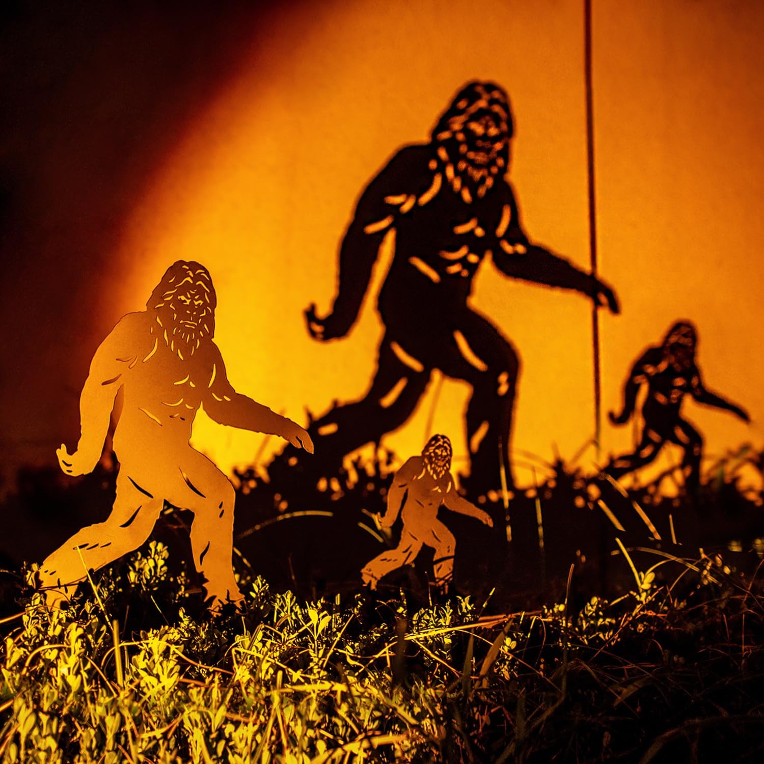 Thumbnail 5 de JAMZEL 15.8-inch Bigfoot Metal Yard Statue