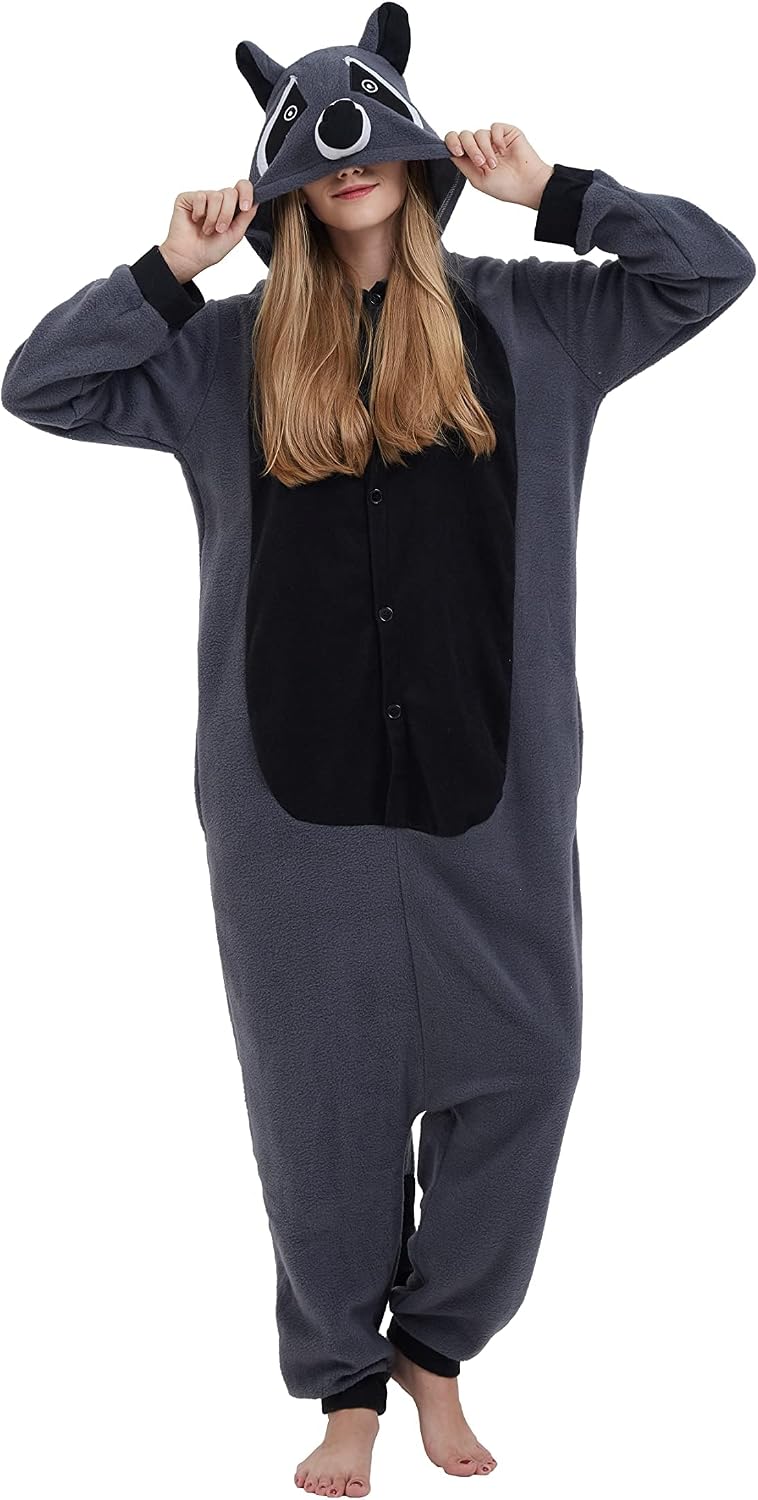 Detalle 2 de SimZoo Tier Onesie Pyjama aus 100 % Fleece