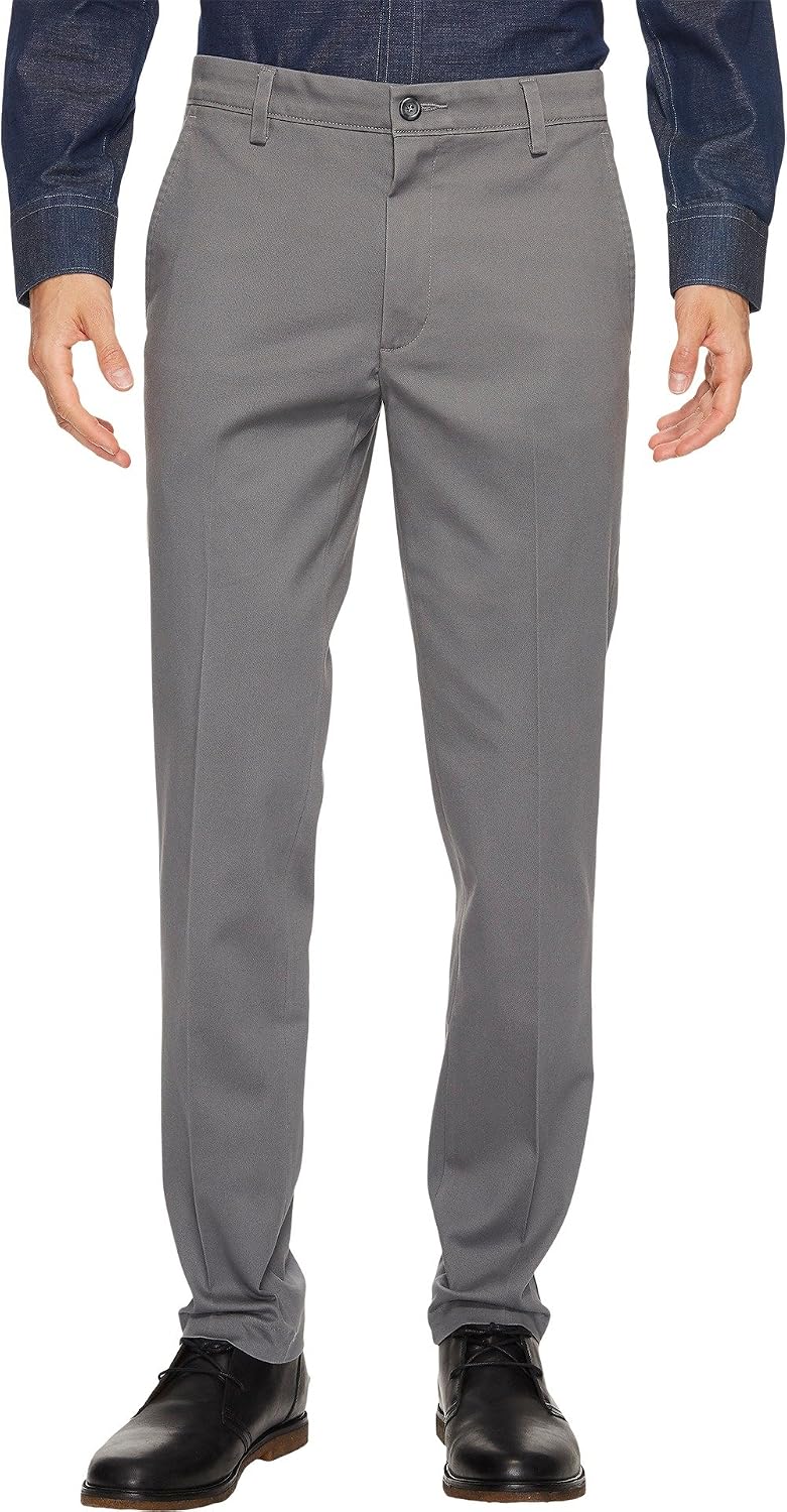 Dockers Easy Khaki Slim Fit Trousers with Stretch, Wrinkle-Resistant Fabric
