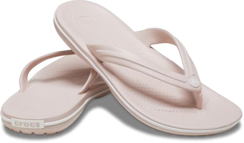 Thumbnail 3 de Crocs Unisex Crocband Flip Flops (Quartz) – Size 11 UK Men / 12 UK Women