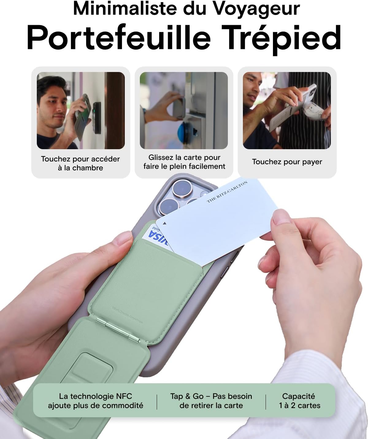 Detalle 2 de MOFT Portefeuille Magnétique Trépied 20 cm