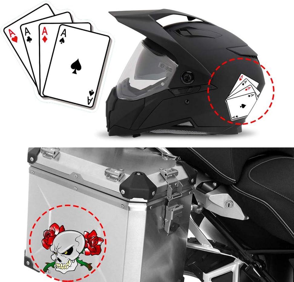 Thumbnail 3 de 4R Quattroerre.it 8052 Adesivi Sticker Picchio in Fiamme – 14 x 16 cm