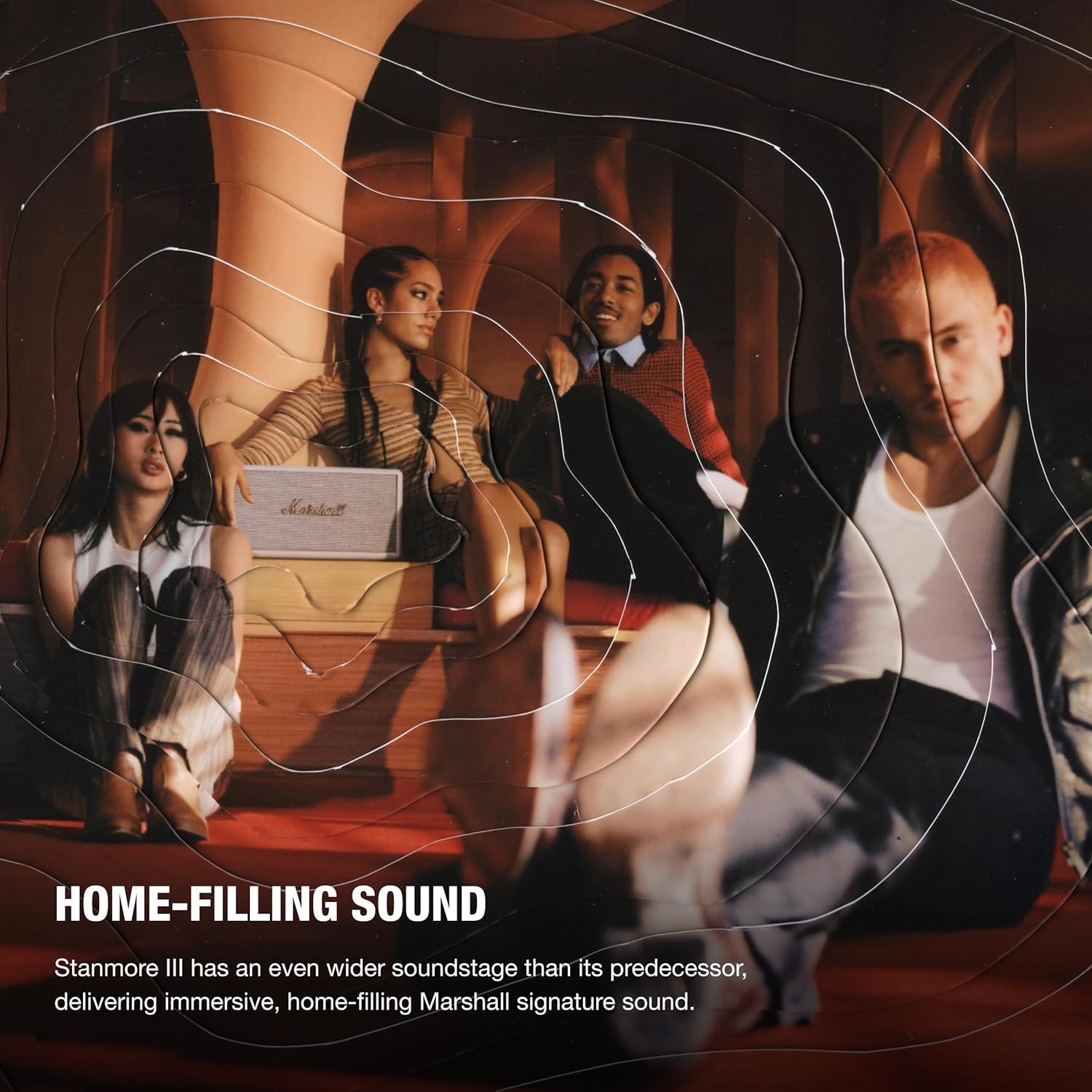 Detalle de Marshall Stanmore III Bluetooth Home Speaker