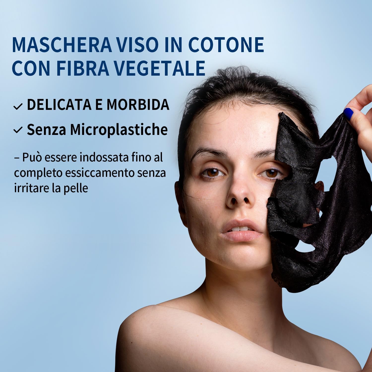 Thumbnail 3 de RAZUYYEN Maschera viso di riparazione in tessuto (con acido ialuronico, centella e pantenolo) – 10 maschere per pelli secche e sensibili