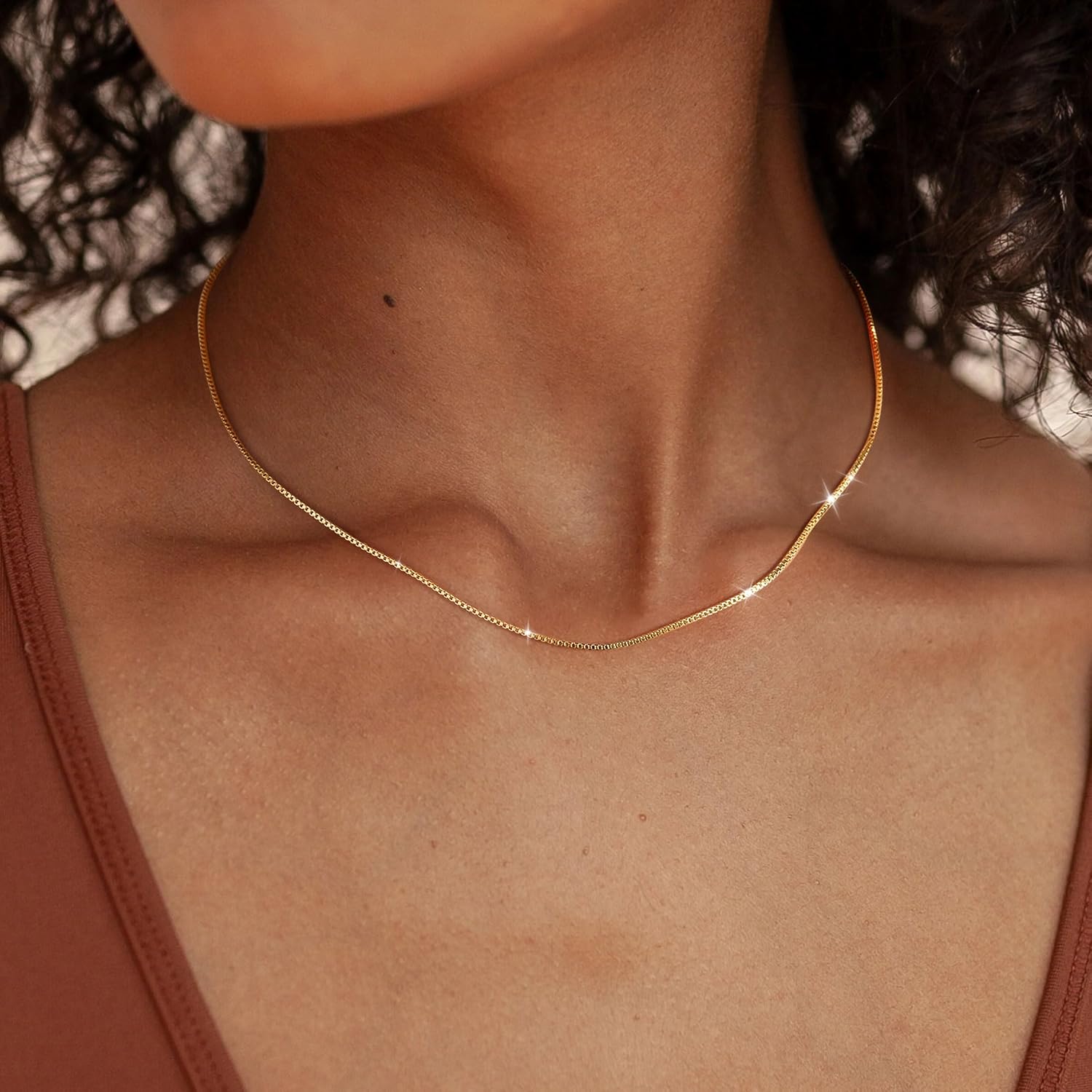 Thumbnail 3 de ZHESHY Kette Damen 39 cm 6 cm Verlängerung Gold Silber 925