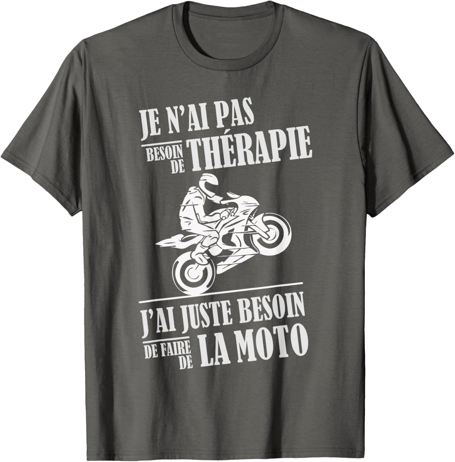 Thumbnail 5 de Tee Shirt Moto Motard Besoin de faire de la Moto