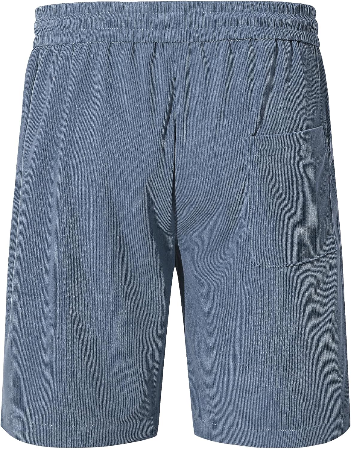 Detalle de TARAINYA Corduroy Kurze Hosen Herren – Baumwolle 65% / Polyester 35% mit Kordelzug