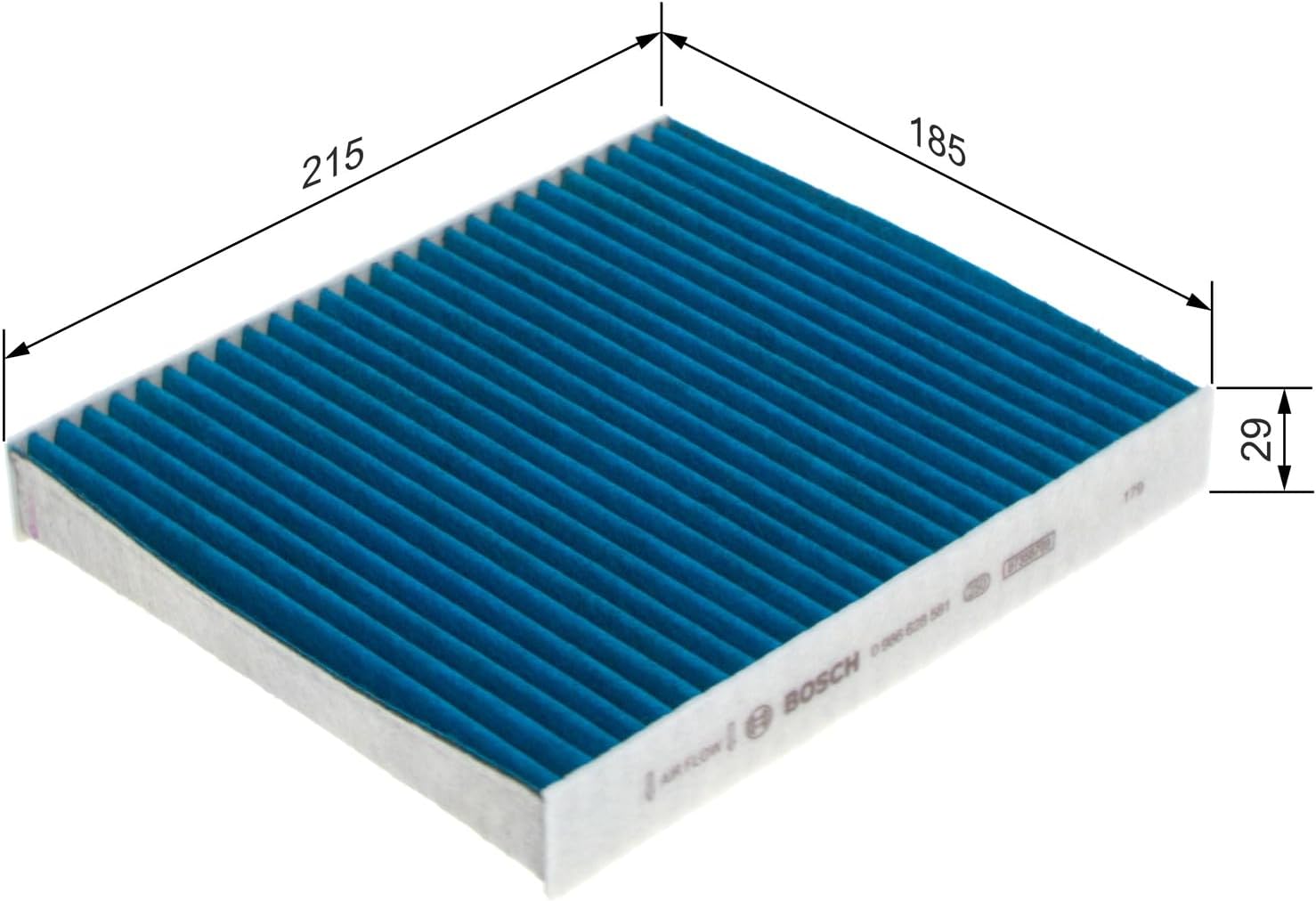 Thumbnail 1 de Bosch FILTER+pro A8581 – filtro abitacolo di ricambio ad alta efficienza per aria più pulita in auto