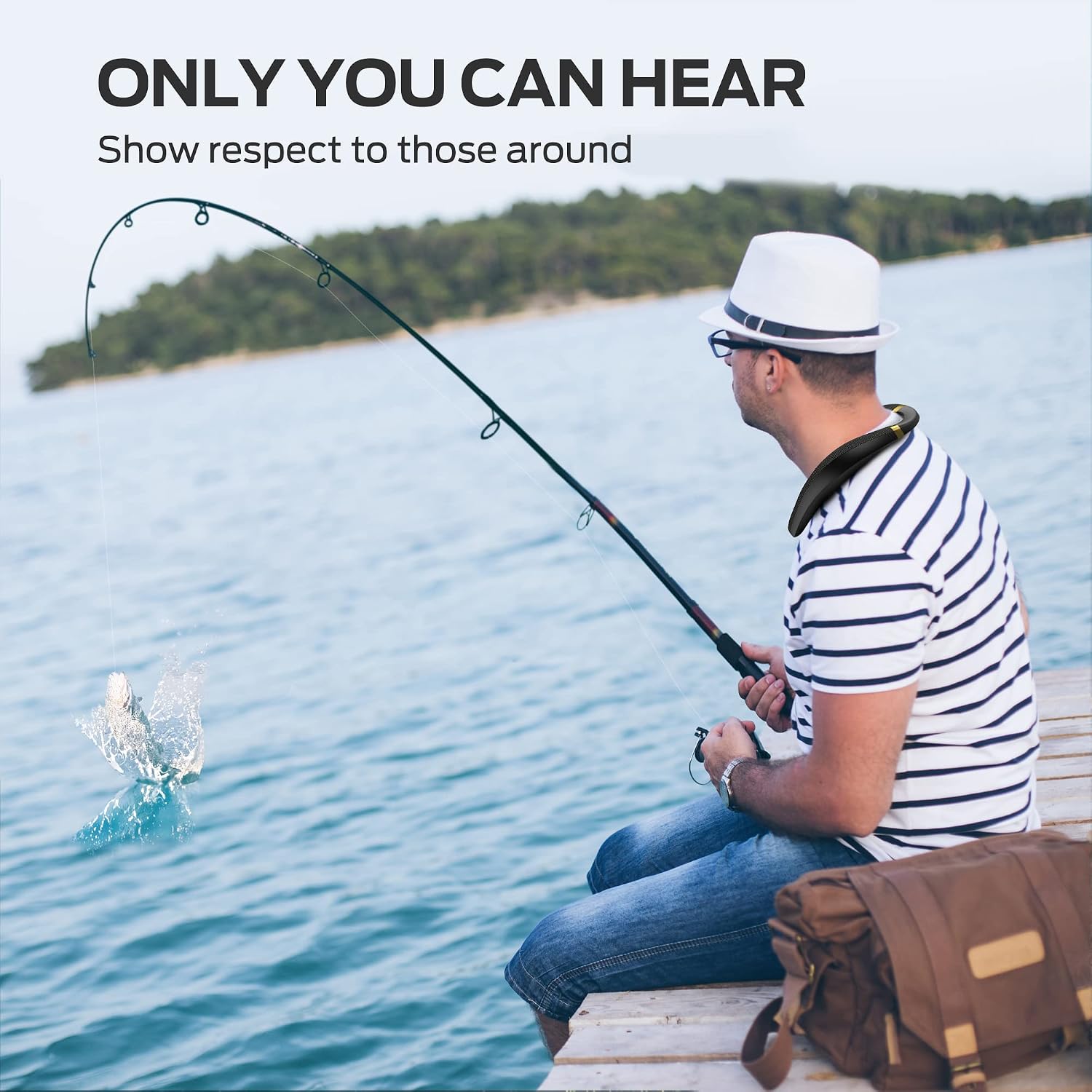 Detalle 2 de Monster Boomerang Neck Speaker Bluetooth Wireless (neckband wireless audio)
