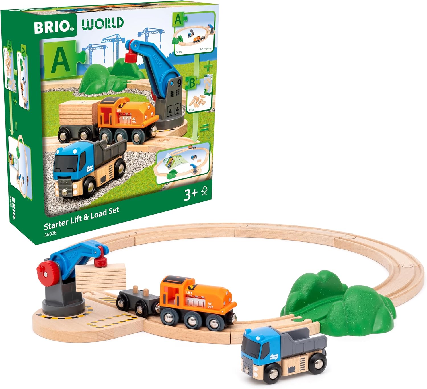 Detalle de BRIO toy train set 36028