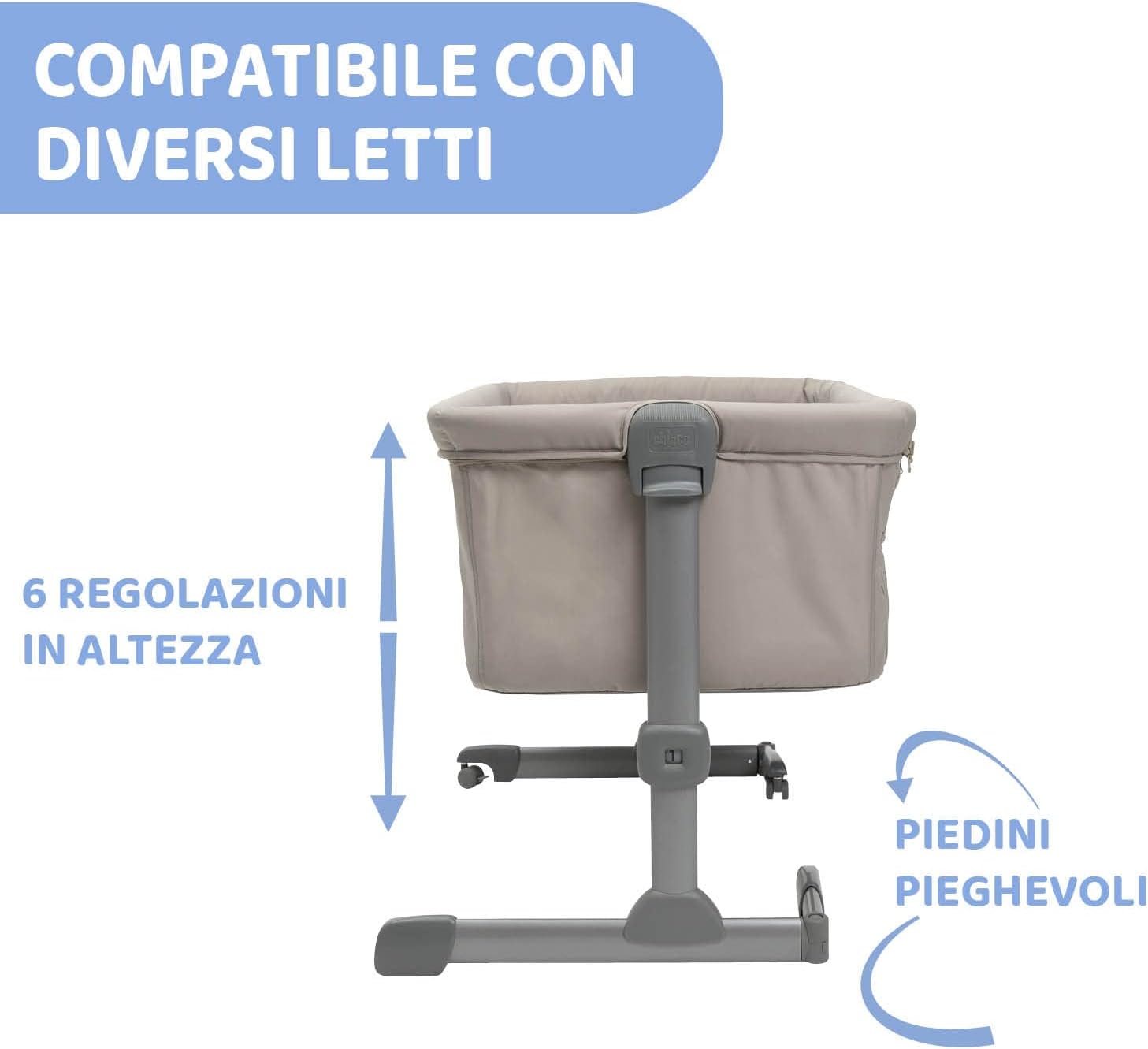 Thumbnail 4 de Chicco Next2Me Essential Culla Neonato Fianco Letto – Co-Sleeping, Altezza Regolabile e Materasso Incluso