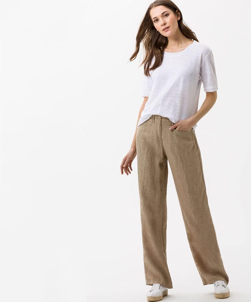 Thumbnail 3 de BRAX Damen Hose Style Farina Pure Linen – Lockerer Leinen-Look, perfekt für warme Tage