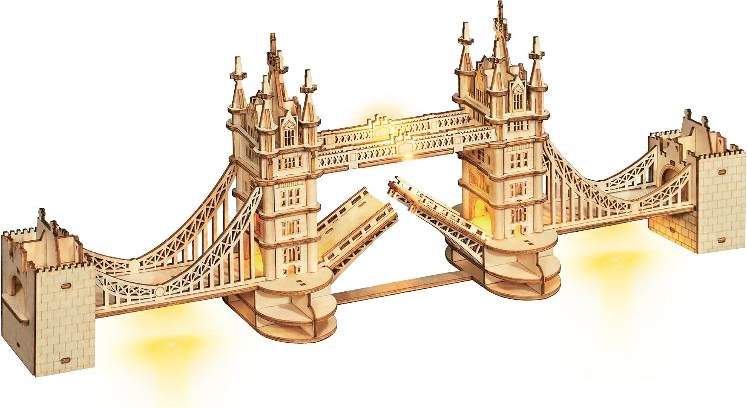 Detalle de Rolife 3D Puzzle Brücken für London