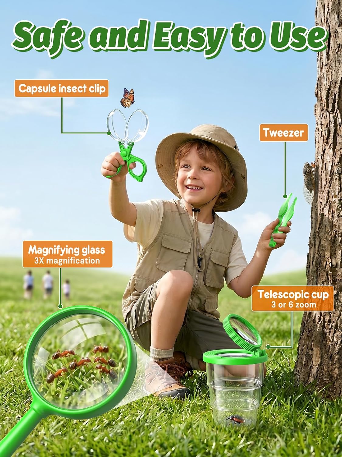 Detalle de Acoath Bug Catcher Microscope with 2.4-inch Screen
