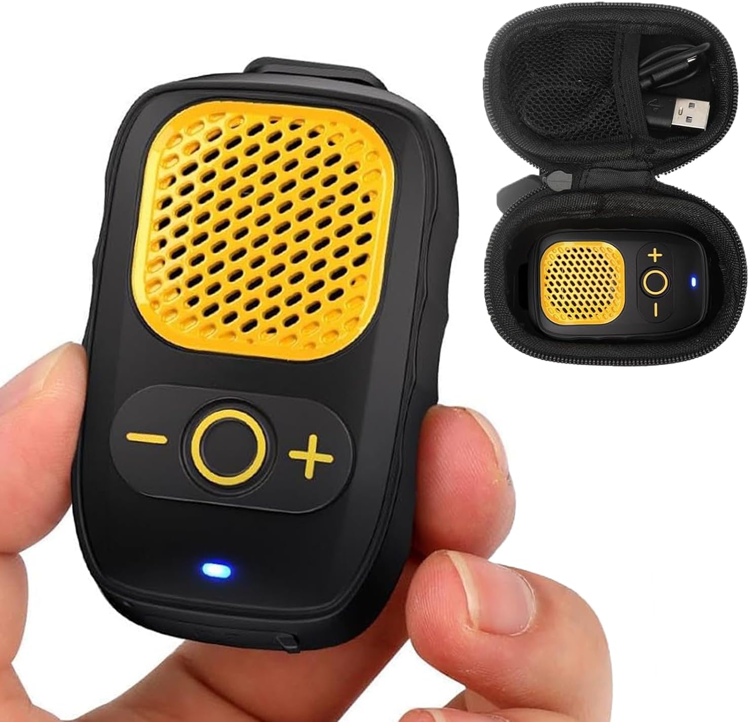 Detalle de ShellHome SP-001 Wearable Bluetooth Speaker with Clip, Magnet and 30-Hour Battery