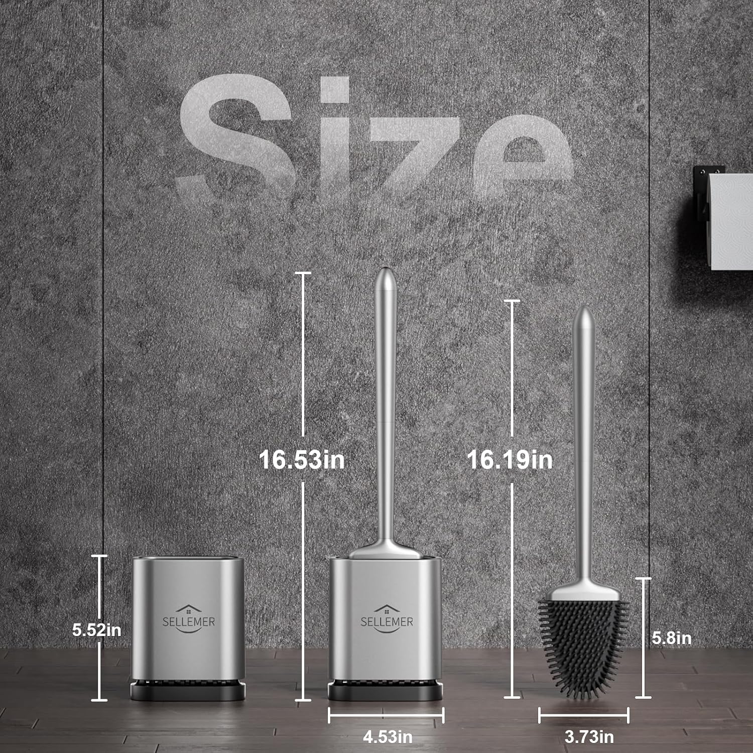 Thumbnail 6 de Sellemer Silicone Toilet Brush