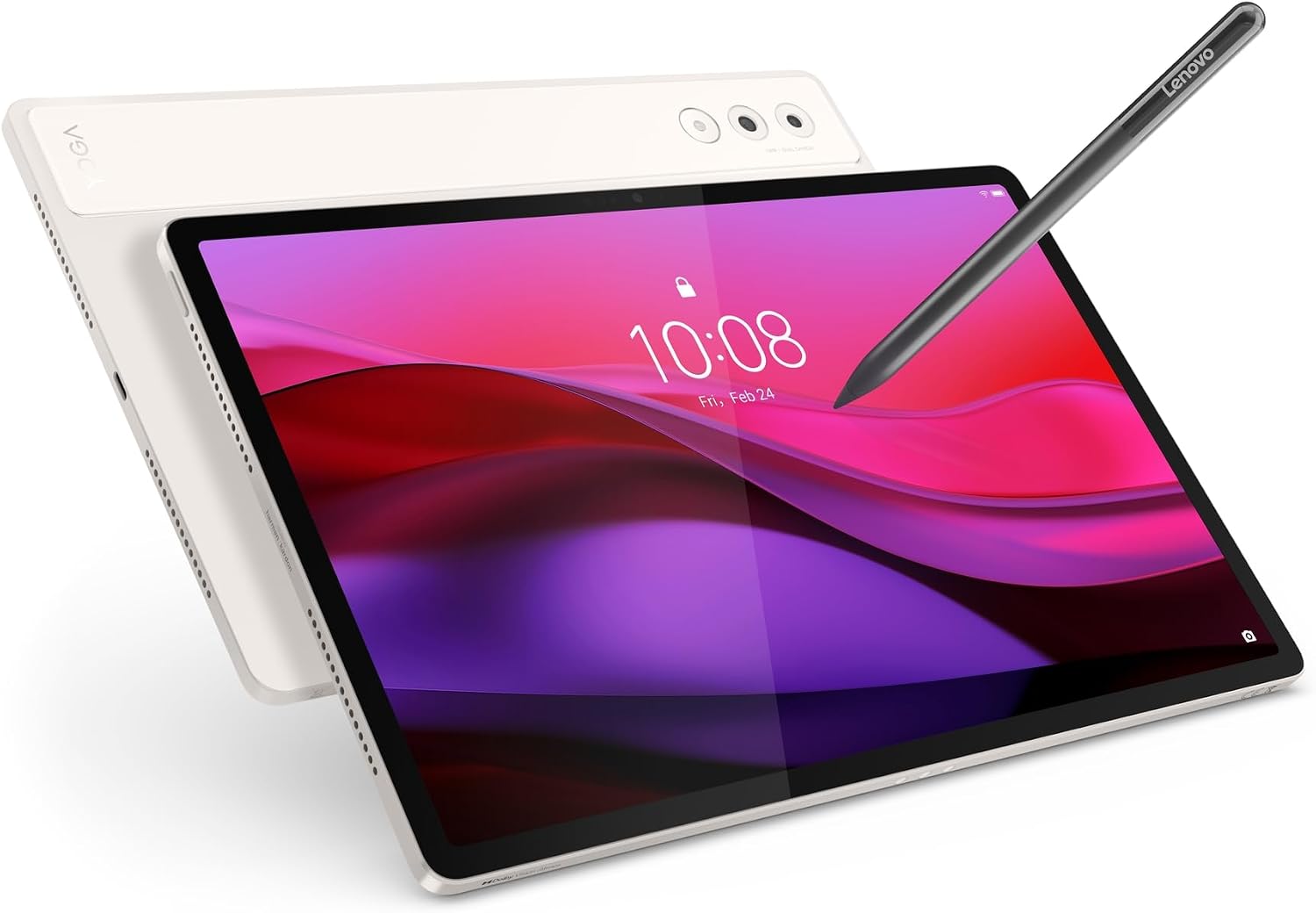 Detalle 1 de Lenovo Yoga Tab Plus – tablet 12,7″, Snapdragon 8 Gen 3, 16 GB RAM i Tab Pen Pro