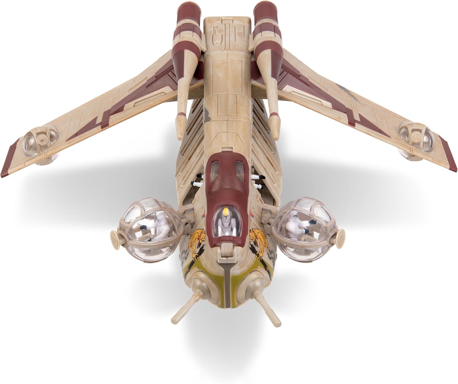 Thumbnail 2 de Star Wars Micro Galaxy Squadron SWJ0100 Grand Army of the Republic Battle Pack – 20 cm Großes Fahrzeug mit BARC Speeder und 5 Micro-Figuren