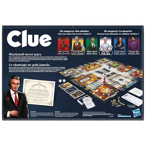 Thumbnail 2 de Hasbro Gaming Cluedo: Reimagined Classic for 2-6 Players