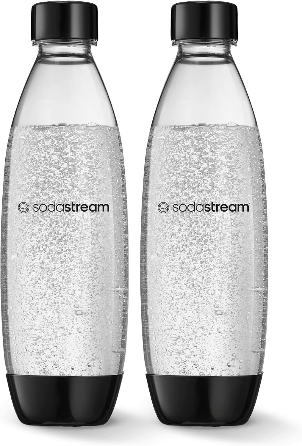Detalle de SodaStream 2x 1 Litre Slim Reusable Bottles