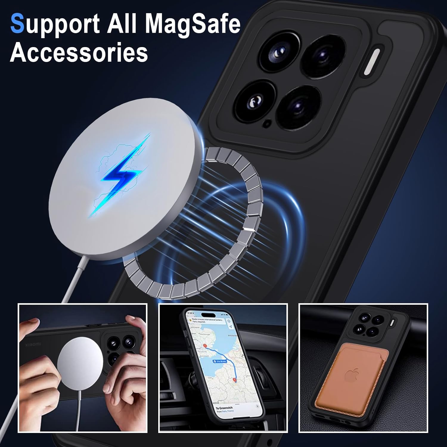 Thumbnail 1 de XTCASE Coque Xiaomi 15 5G Magnétique | Étui 2-en-1 Translucide et Minimaliste