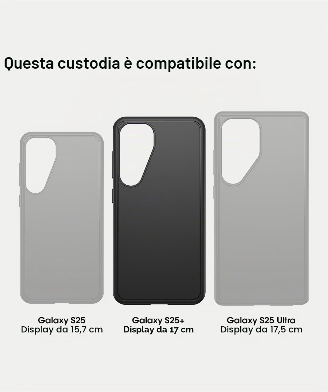 Detalle de OtterBox Defender Series XT Clear con Magneti per Samsung Galaxy S25 – protezione robusta e ricarica magnetica