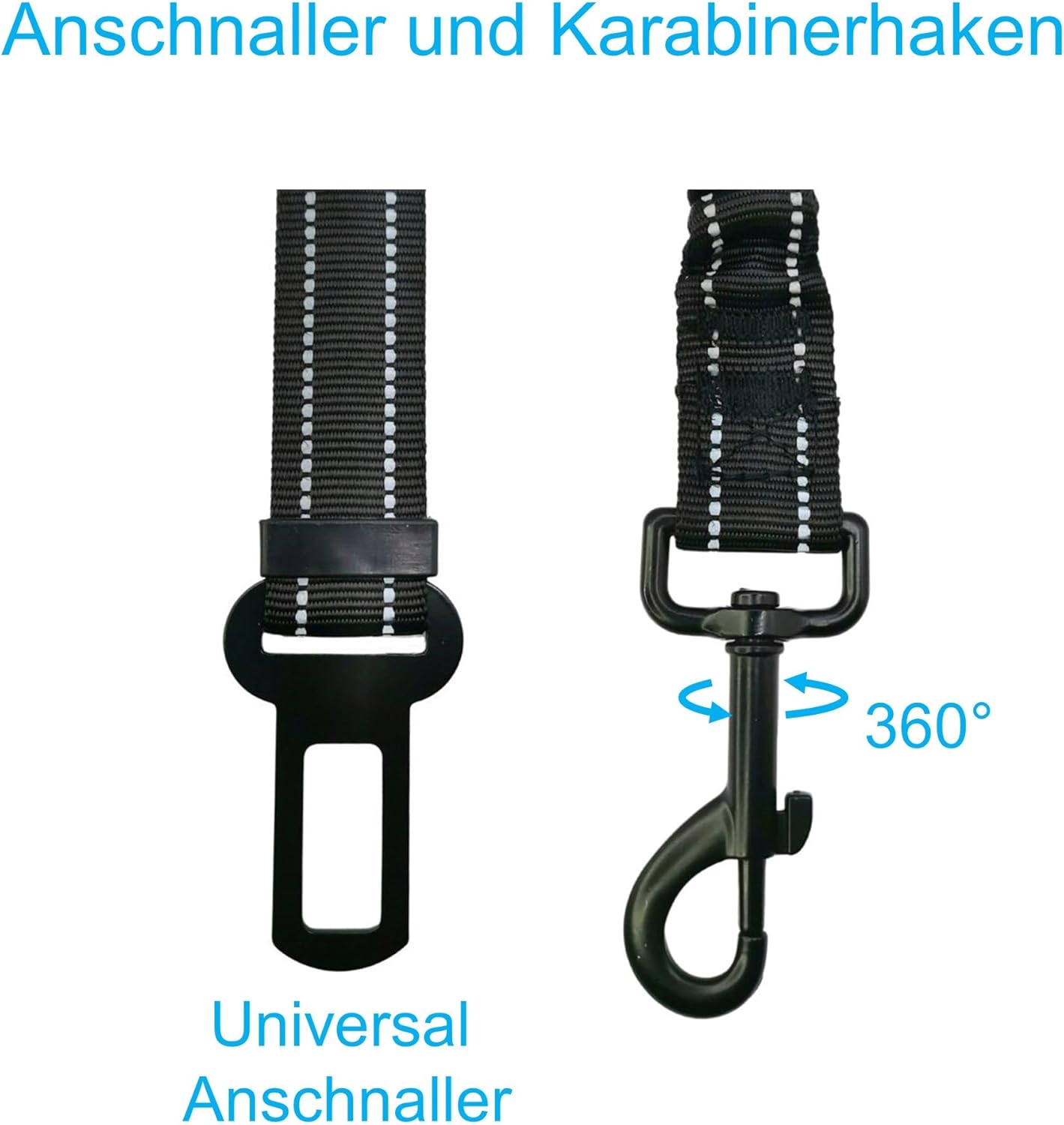 Detalle 2 de Hundesicherheitsgurt EASERIA 50-72-80 cm blau
