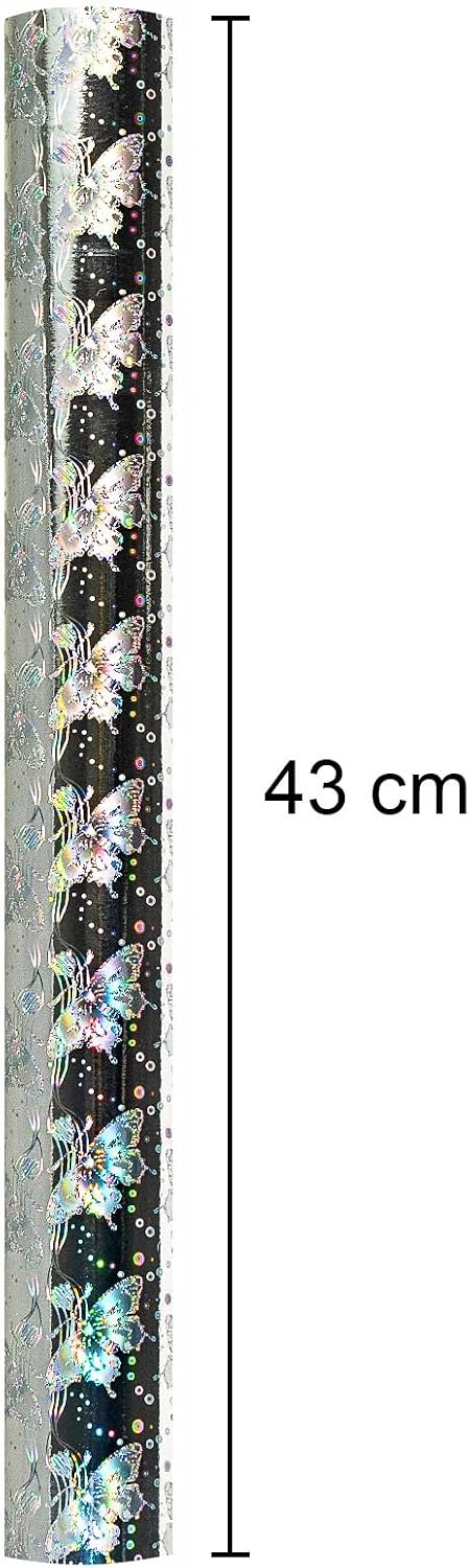 Detalle de Wikadlik Silver Holographic Wrapping Paper
