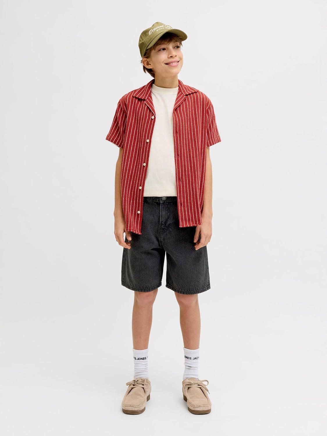 Detalle de JACK & JONES Boy Jeans-Shorts Loose Fit – Junior