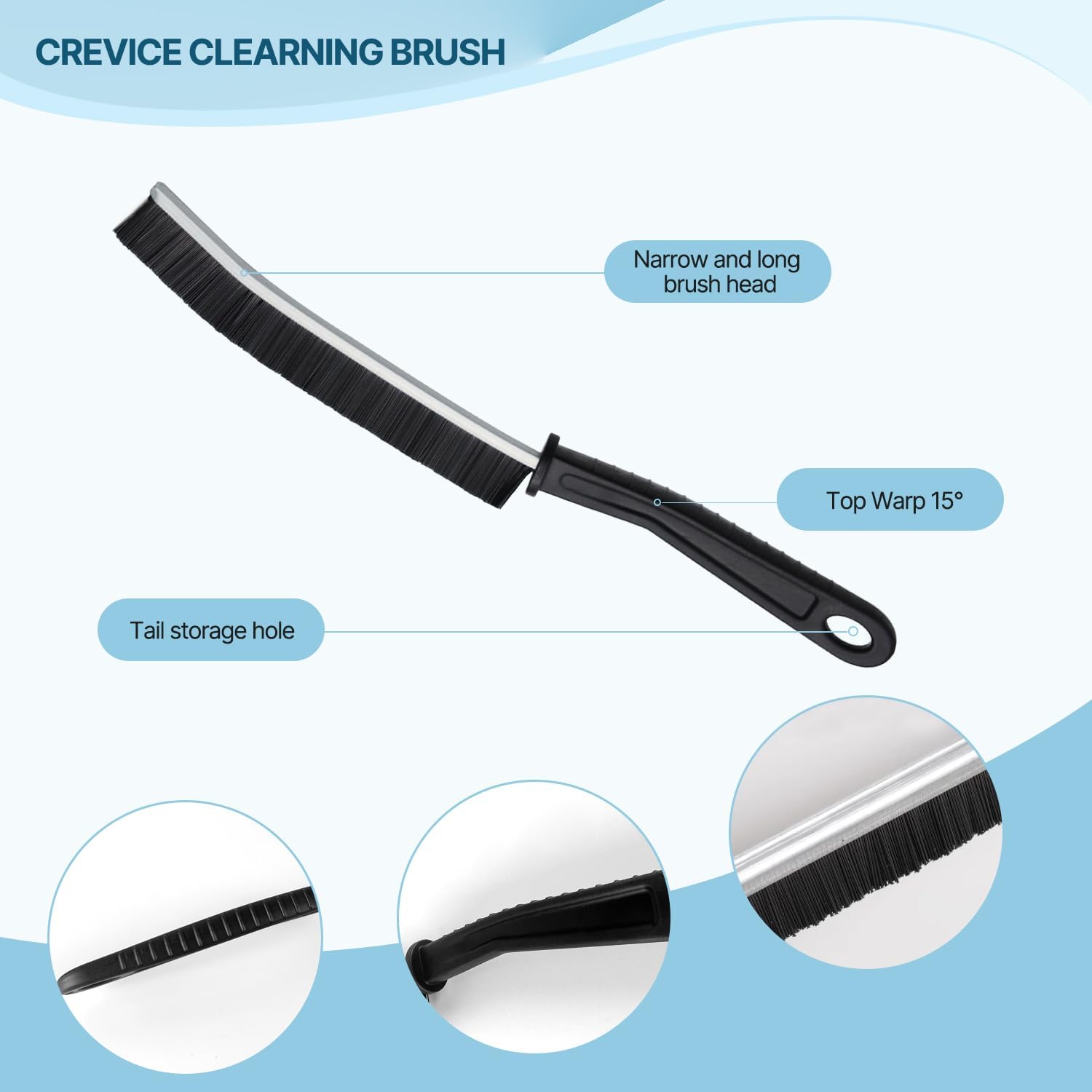 Thumbnail 4 de YIGAARUI Crevice Cleaning Brush 15° angle