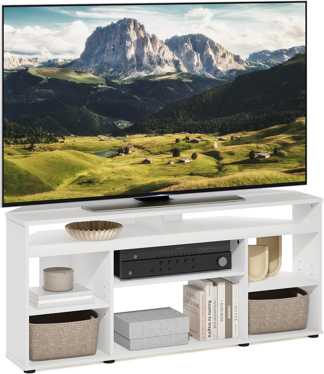 Thumbnail 6 de Furinno Turn-N-Tube 4-Tier TV Stand 32"