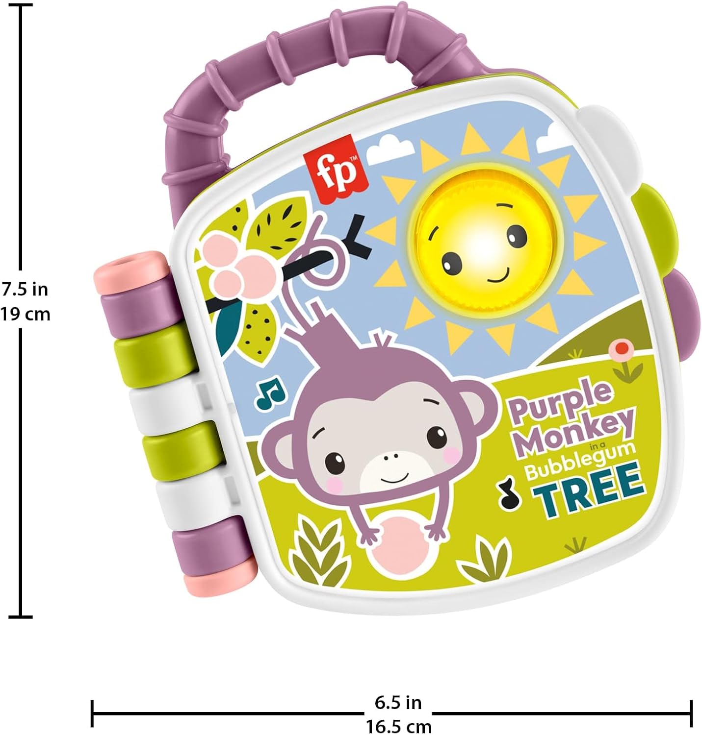 Thumbnail 4 de Fisher-Price Purple Monkey Musical Storybook