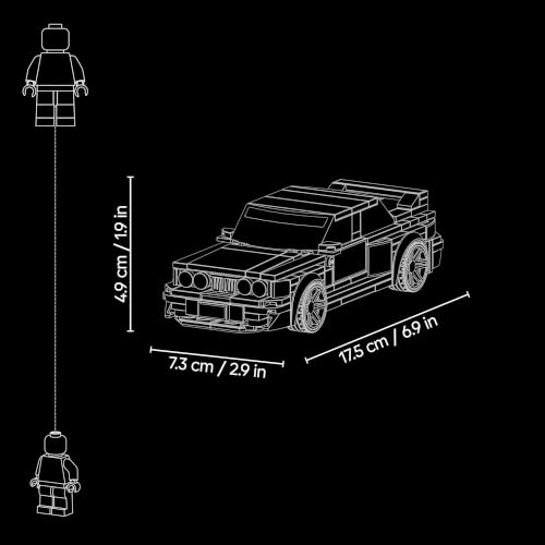 Thumbnail 9 de LEGO Speed Champions BMW M3 (E30) 77263, maqueta de carreras con piloto