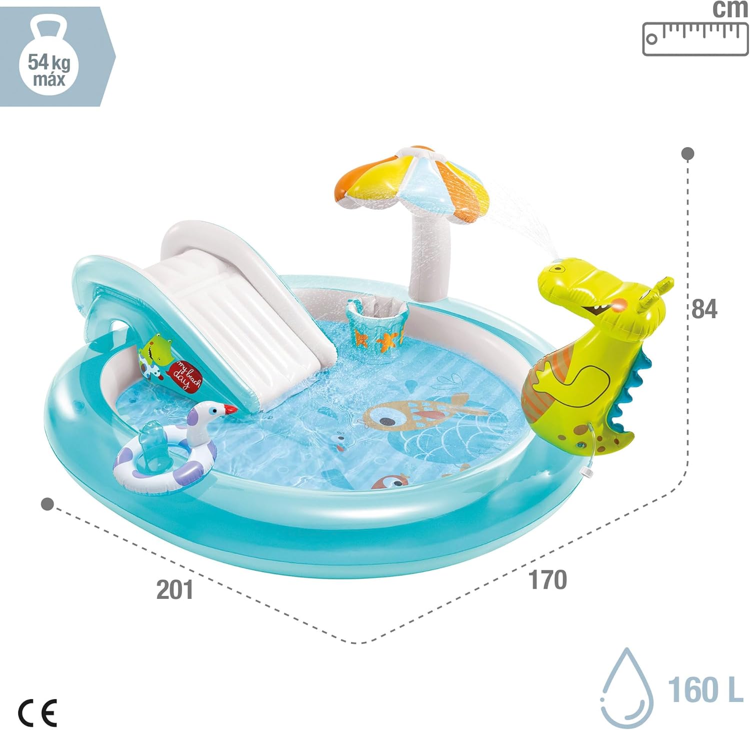 Thumbnail 2 de Intex aire de jeux alligator – toboggan et accessoires pour l’été