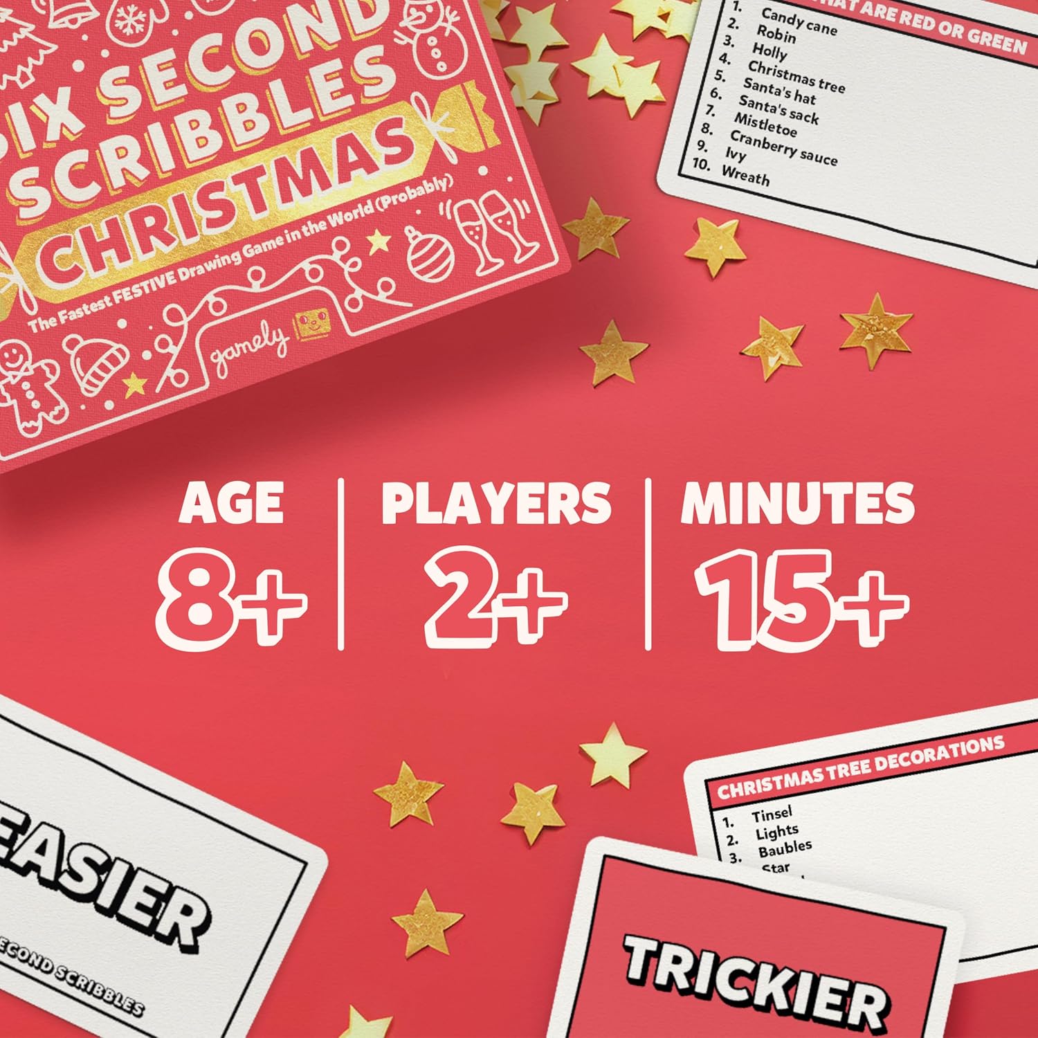 Detalle 2 de Six Second Scribbles Christmas drawing game
