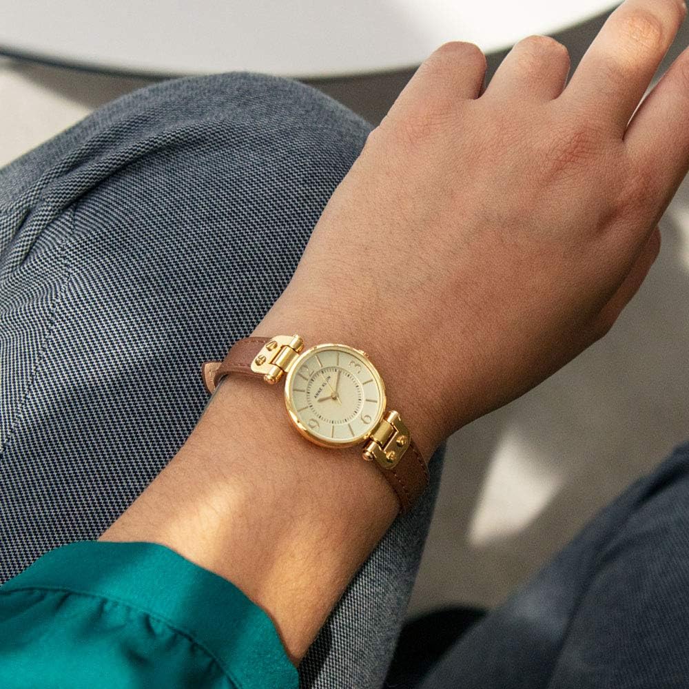 Detalle 2 de Anne Klein Women's Leather Strap Watch