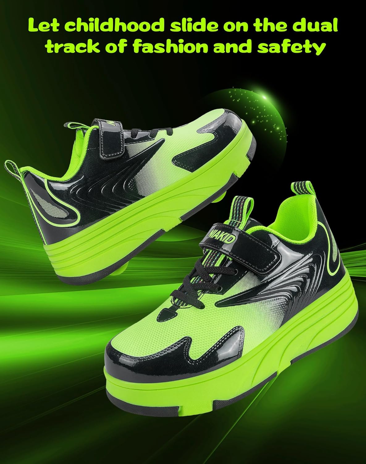 Thumbnail 5 de Niakid 4-Wheel Roller Skate Shoes for Kids – Stable, Adjustable, Versatile Fun