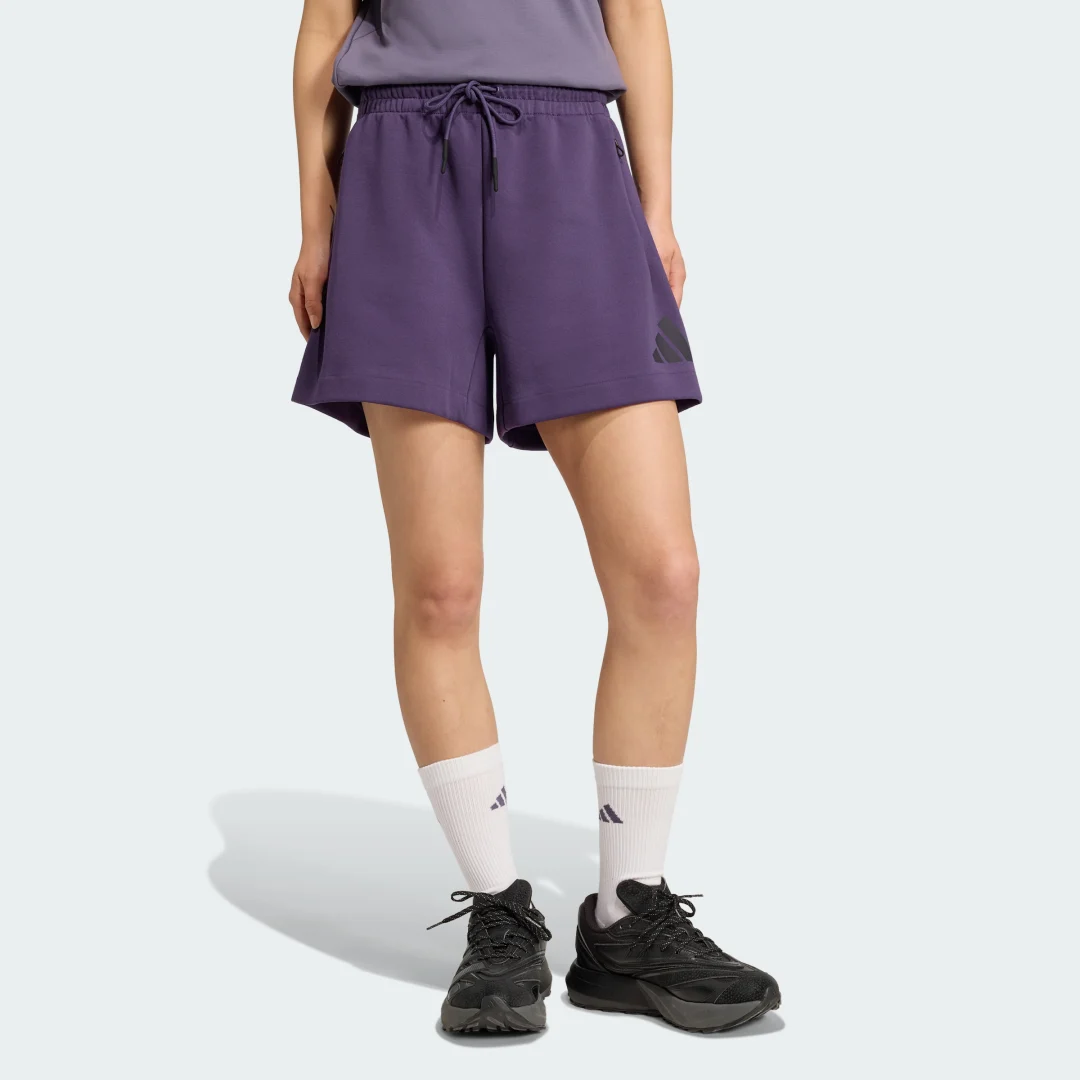 Detalle de adidas Z.N.E pantalón corto violeta