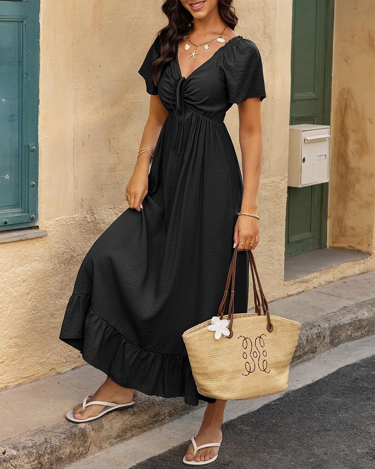 Thumbnail 6 de BTFBM Women's Spring Maxi Dress