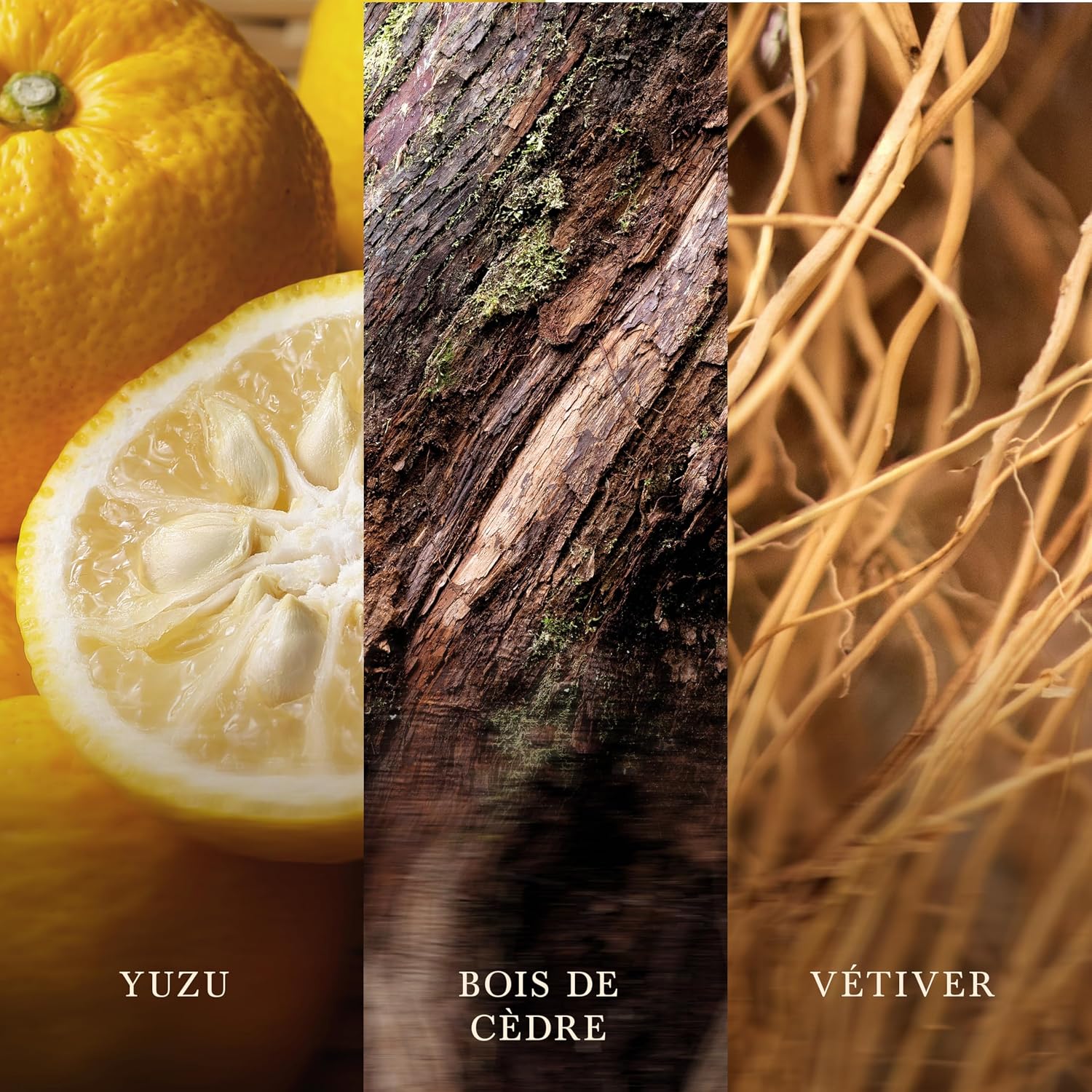 Detalle de WoodWick Bougie parfumée Ellipse Yuzu & Vetiver — cadeau chic pour femmes