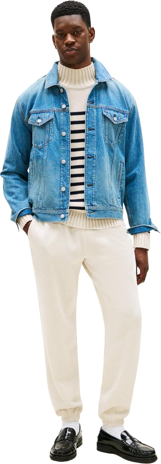 Thumbnail 3 de Tommy Hilfiger Men’s Essential Fleece Drawstring Jogging Bottoms