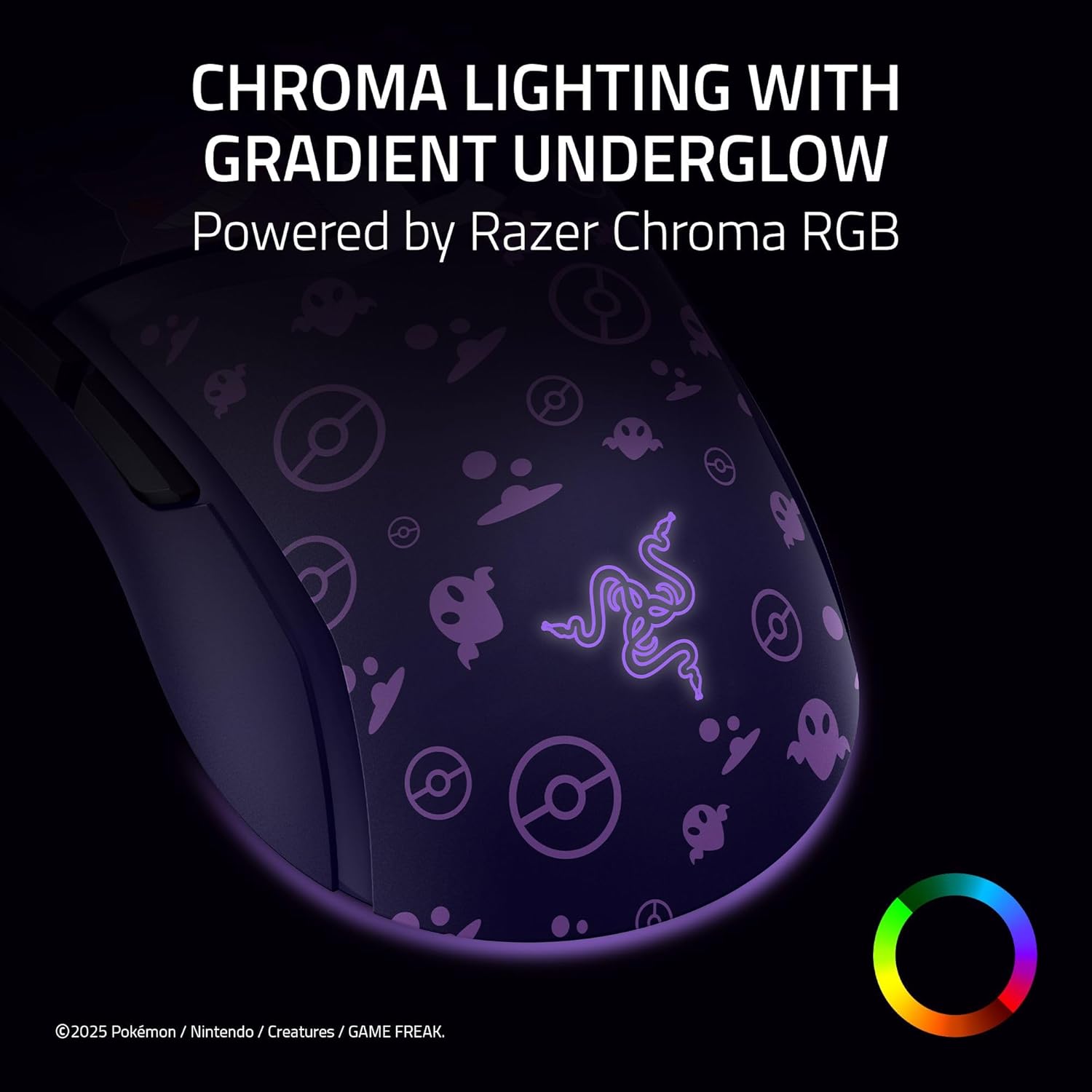 Detalle 2 de Razer Cobra Pokemon Gengar 58g Gaming Mouse